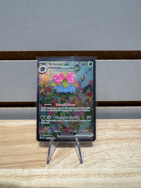 Venusaur ex 2023 Pokémon Scarlet & Violet 151 Special Illustration Rare 151/198 (Holofoil)