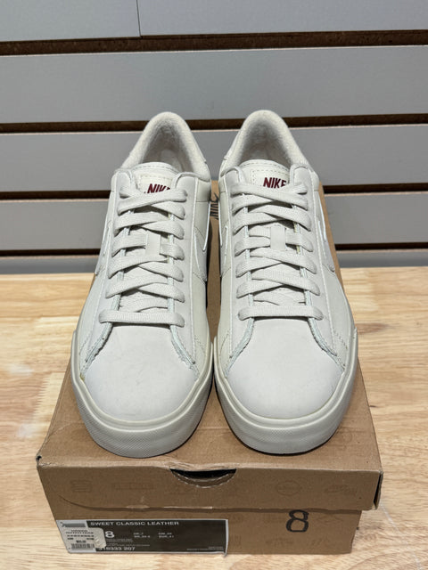 Nike Sweet Classic Leather Birch Team Red Sz 8
