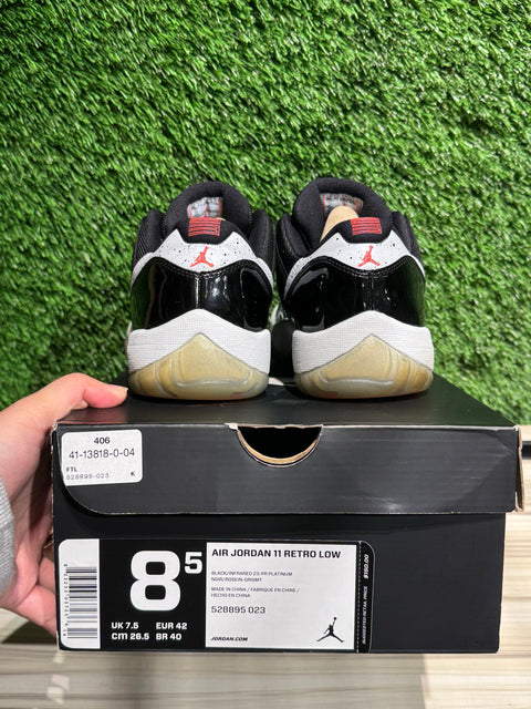 Jordan 11 Retro Low Infrared Sz 8.5M