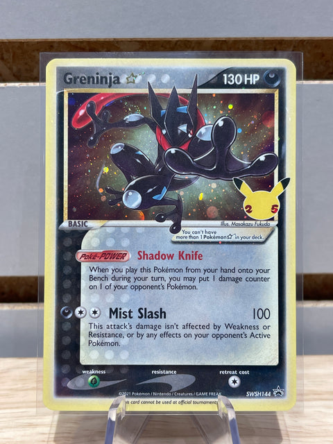 Pokémon Greninja Star - SWSH: Sword & Shield Promo Cards (SWSD) #SWSH144