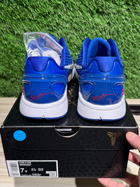 Nike Kobe 6 Dodgers (GS) Sz 7Y