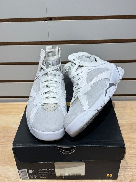 Jordan 7 Retro Pure Platinum Sz 9.5
