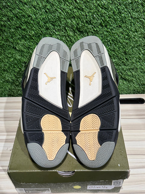 Jordan 4 Retro SE Craft Medium Olive Sz 12.5M