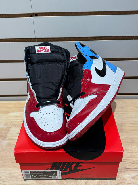 Jordan 1 Retro High Fearless UNC Chicago Sz 10