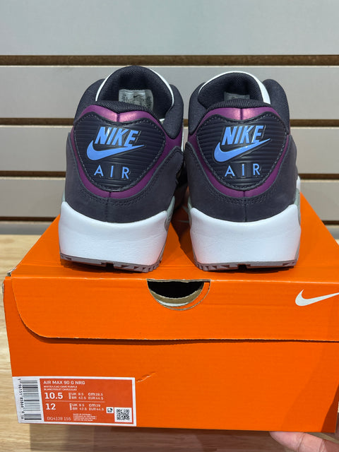 Nike Air Max 90 Golf Cave Purple Sz 10.5