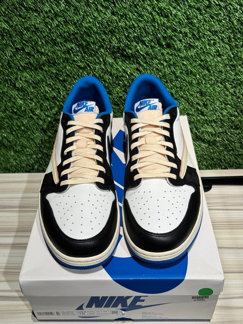 Jordan 1 Retro Low OG SP Fragment x Travis Scott Sz 15M