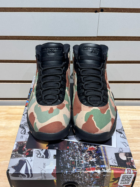 Jordan 10 Retro Duck Camo Sz 8