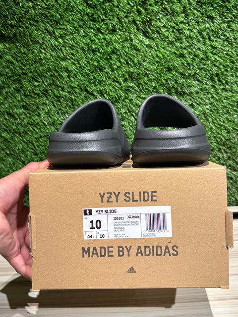 adidas Yeezy Slide Dark Onyx Sz 10