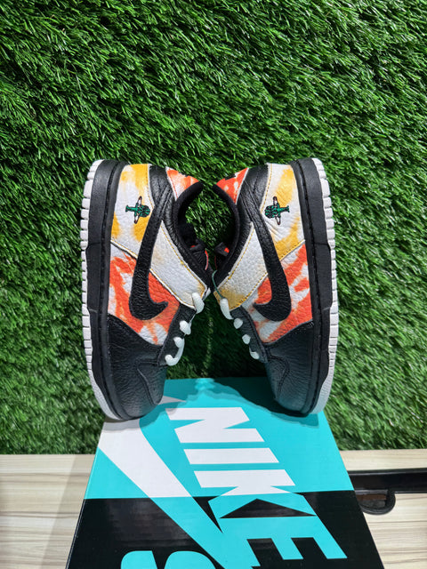 Nike SB Dunk Low Raygun Tie-Dye Black (TD) Sz 10c