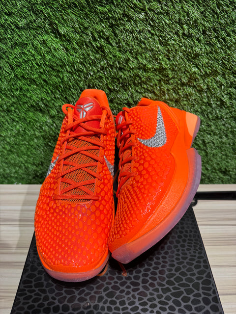 Nike Kobe 6 Protro Total Orange Sz 12M