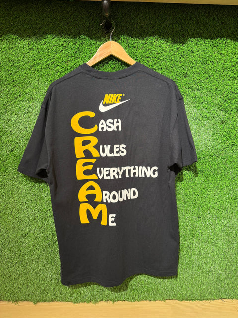 Black Nike x Wu-Tang C.R.E.A.M. Tee Sz M