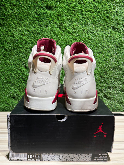 Jordan 6 Retro Maroon (2015) Sz 10.5