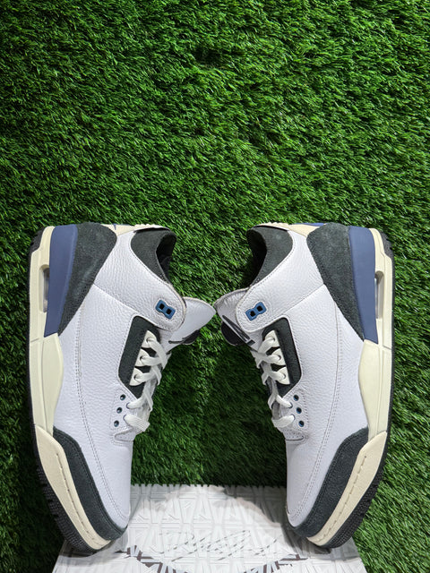 Jordan 3 Retro OG SP A Ma Maniére Diffused Blue Sz 10.5M