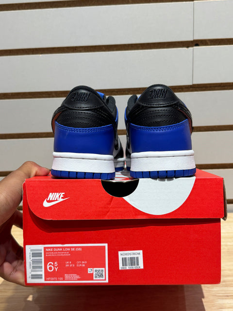 Nike Dunk Low SE White Racer Blue (GS) Sz 6.5Y