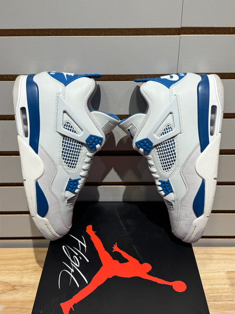 Jordan 4 Retro Military Blue (2024) Sz 10M