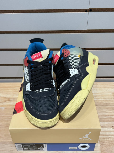Jordan 4 Retro Union Off Noir Sz 9