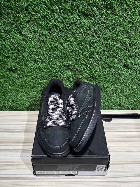 Jordan 1 Retro Low OG SP Travis Scott Black Phantom Sz 6.5M