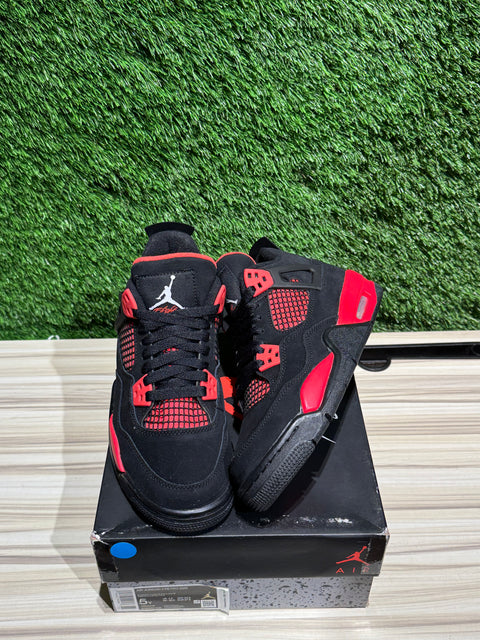 Jordan 4 Retro Red Thunder (GS) Sz 5Y