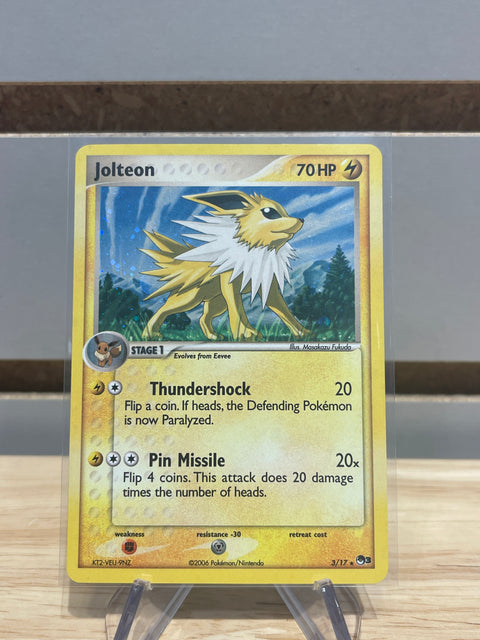 Jolteon 3/17 - PokemonJolteon - POP Series 3 (POP)
