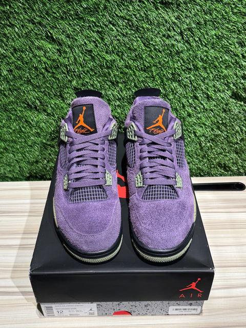Jordan 4 Retro Canyon Purple (Women's) Sz 10.5M