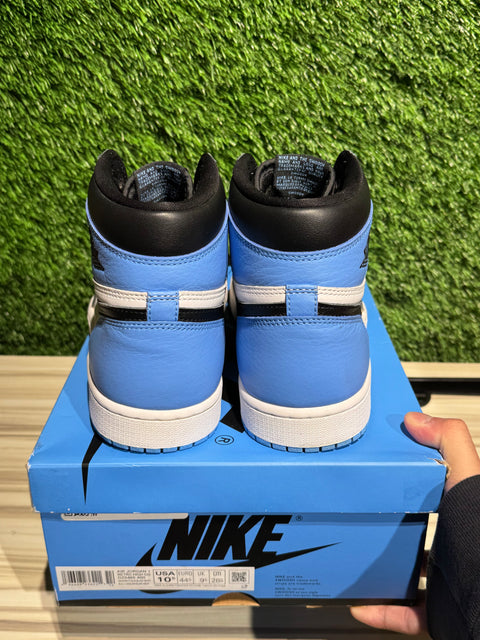 Jordan 1 Retro High OG UNC Toe Sz 10.5M