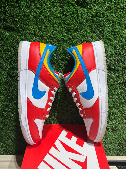 Nike Dunk Low QS LeBron James Fruity Pebbles Sz 11.5M