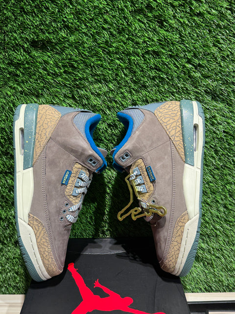 Jordan 3 Retro Olive Grey (GS) Sz 7Y