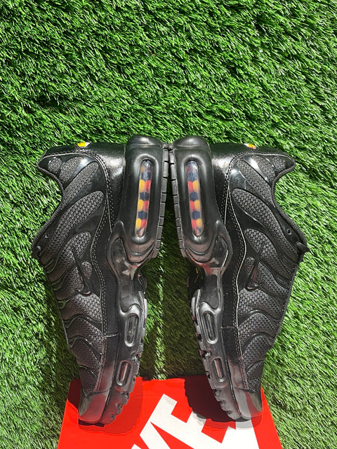 Nike Air Max Plus Triple Black Sz 11.5