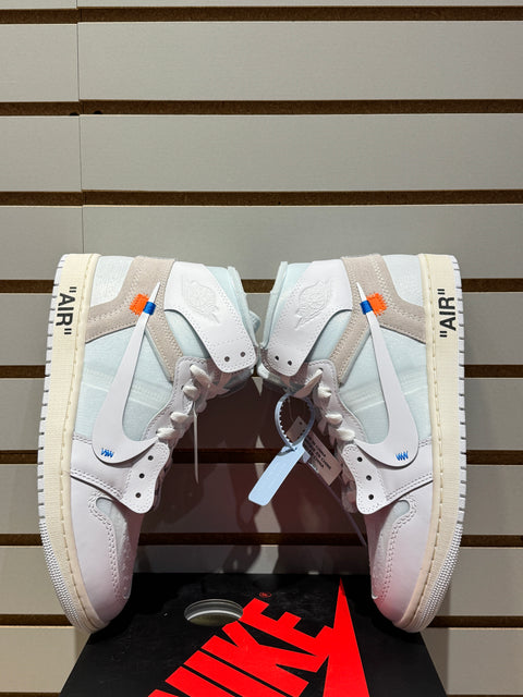 Jordan 1 Retro High Virgil Abloh Archive Alaska Sz 10