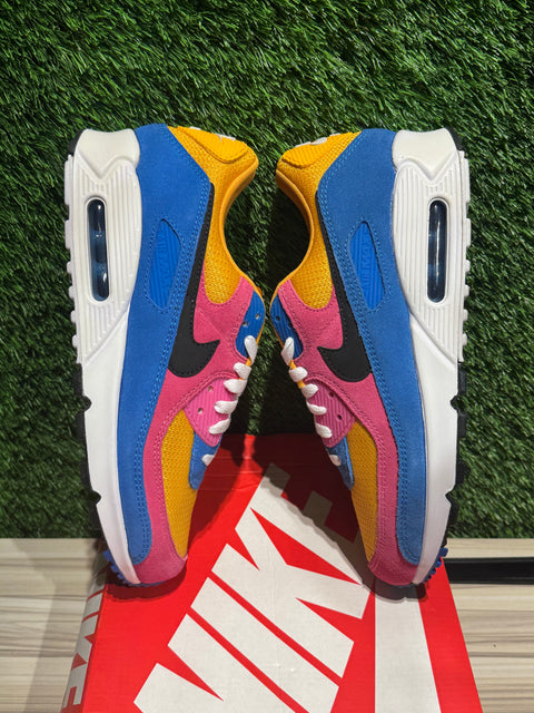 Nike Air Max 90 Multicolor Suede Sz 10M