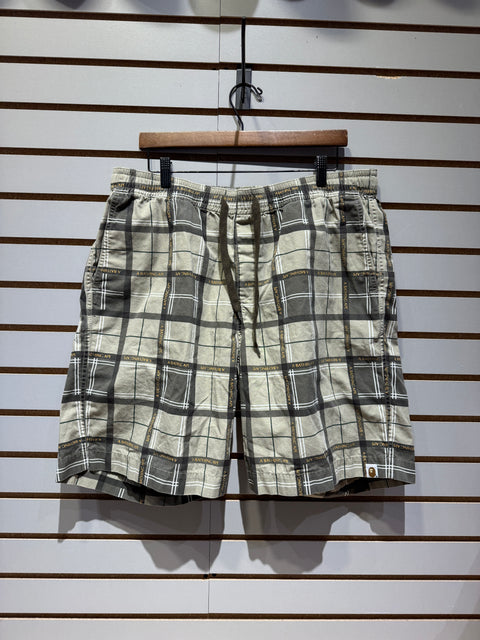 BAPE x WTAPS A Bathing Ape Ursus Bape BDU Shorts Beige Sz 2XL