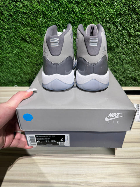 Jordan 11 Retro Cool Grey (2021) (GS) Sz 6Y