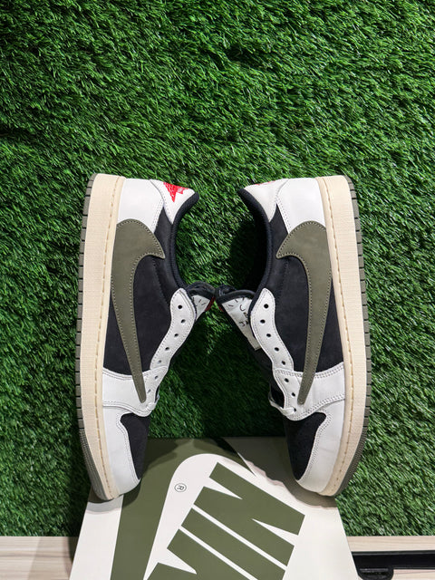 Jordan 1 Retro Low OG SP Travis Scott Olive (Women's) Sz 11.5