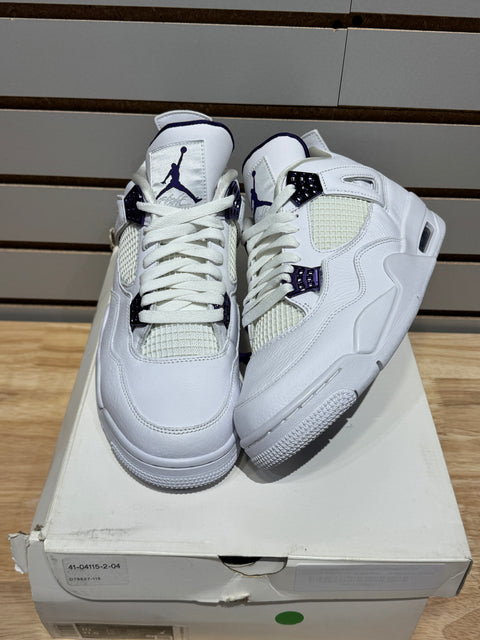 Jordan 4 Retro Metallic Purple Sz 10M