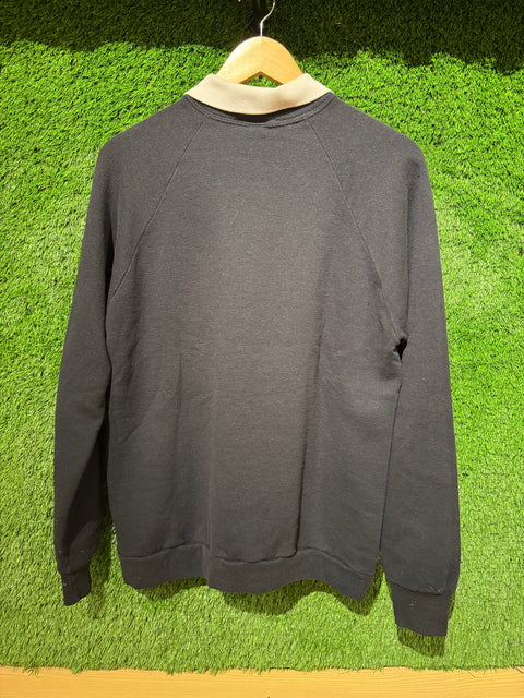 Unique VTG Jazz 90s Music Collared L/S Sz XL