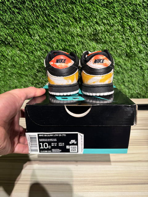 Nike SB Dunk Low Raygun Tie-Dye Black (TD) Sz 10c