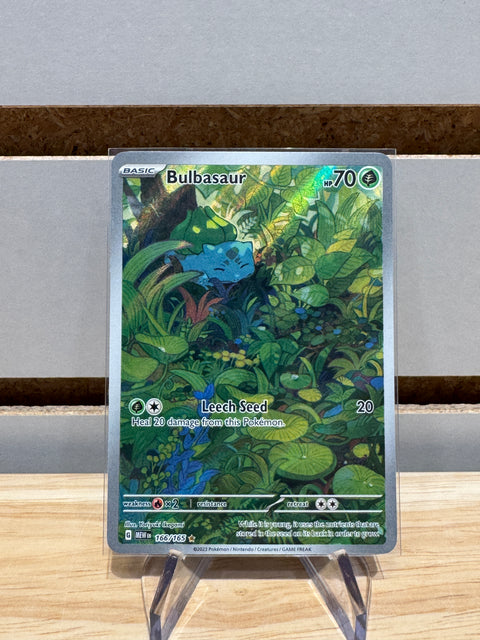 Bulbasaur - 166/165 - SV: Scarlet & Violet 151 (MEW) Pokemon