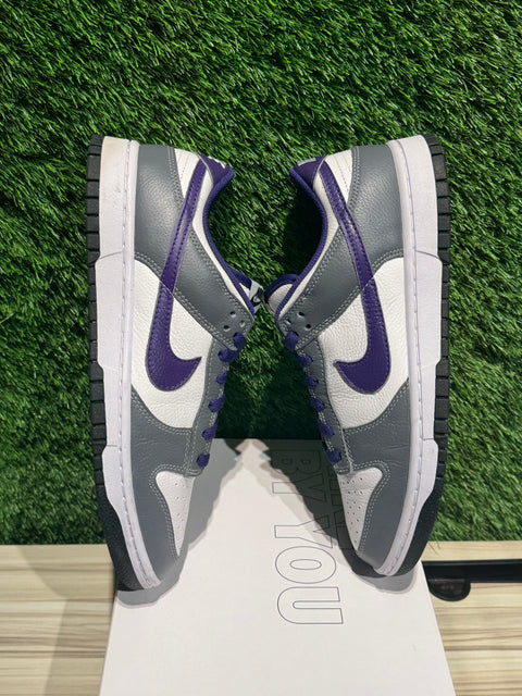 NikeiD Grey Purple Nike Dunk Low Sz 10.5