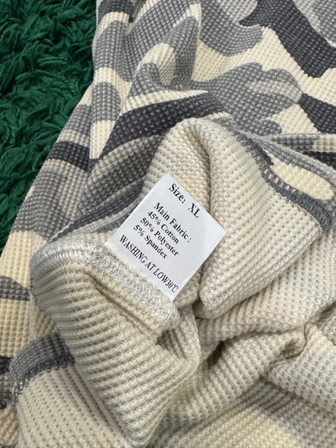 GV Gallery Raspberry Hills Waffle Snow Tank Snow Camo Sz XL