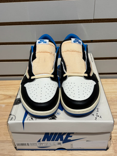 Jordan 1 Retro Low OG SP Fragment x Travis Scott Sz 11M