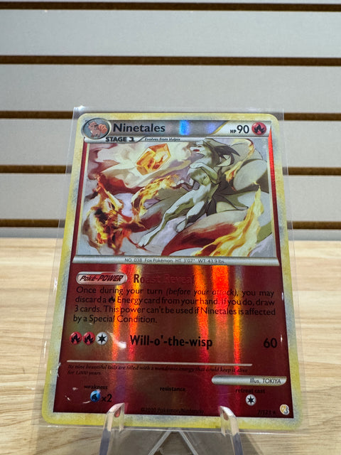Ninetales - Pokemon HeartGold SoulSilver (HS) Reverse Holofoil