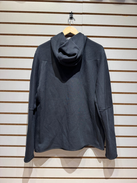 Nike Tech Fleece Black Hoodie Sweatshirt Sz L