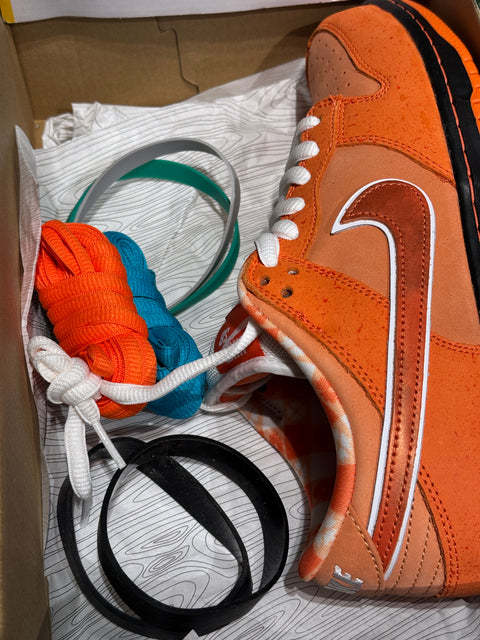 Nike SB Dunk Low Concepts Orange Lobster Sz 8