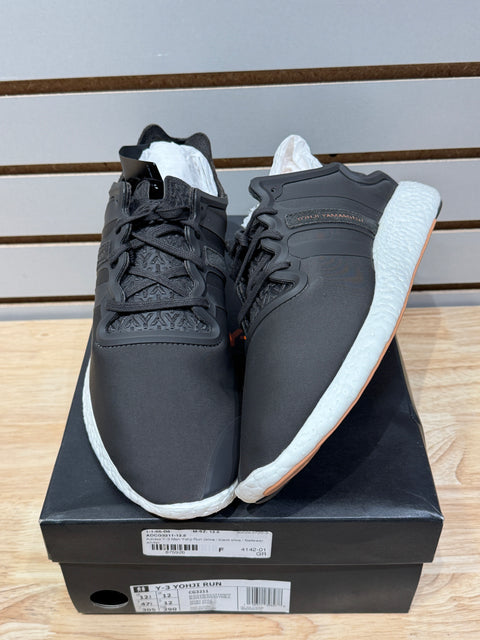 adidas Y-3 Yohji Run Black Olive Sz 12.5