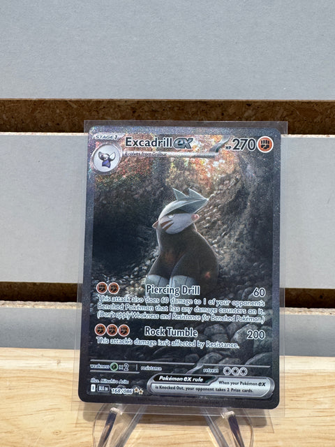 Excadrill ex - 168/086 - SV: Pokemon Black Bolt (BLK)