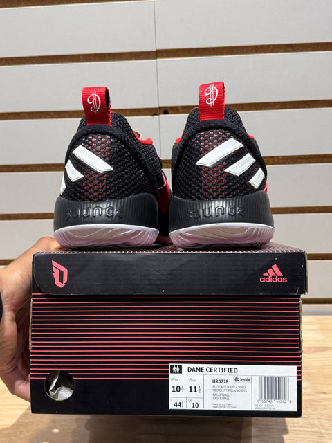 adidas Dame Certfied EXTPLY 2.0 Trail Blazers Away Sz 10.5