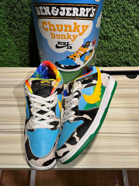 Nike SB Dunk Low Ben & Jerry's Chunky Dunky (Special Box) Sz 14
