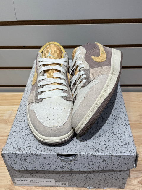 Jordan 1 Low SE Craft Taupe Haze Sz 9.5M