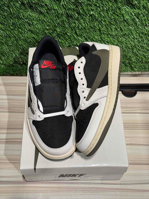 Jordan 1 Retro Low OG SP Travis Scott Olive (Women's) Sz 7.5W/6M