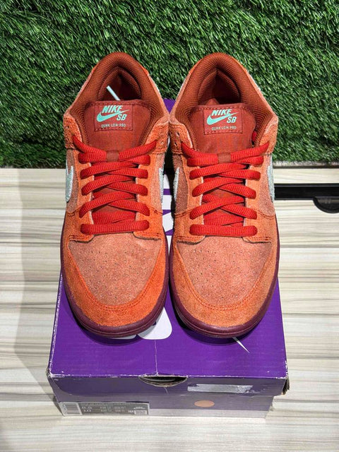 Nike SB Dunk Low Mystic Red Rosewood Sz 8.5M